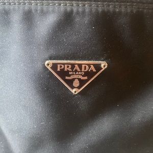 Needs some repair as shown. 9 X 4 black